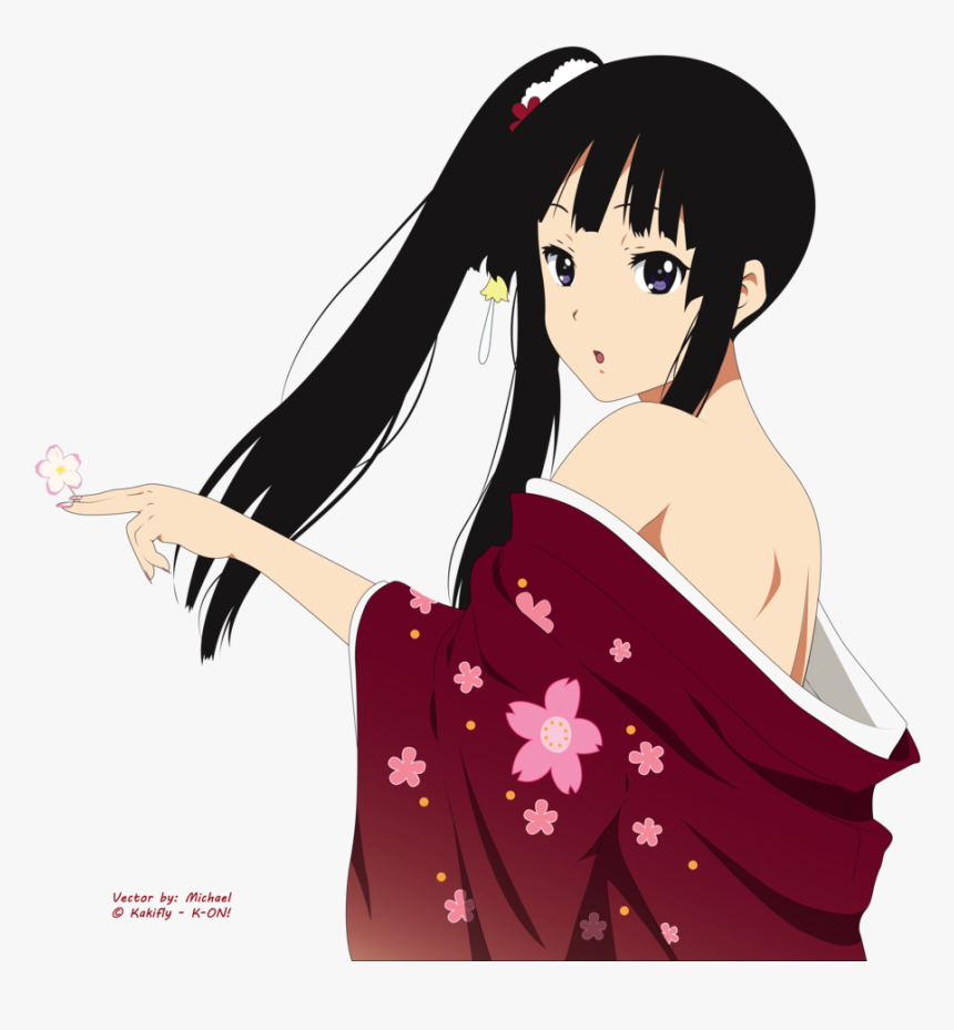 Mio Akiyama Official Art, HD Png Download