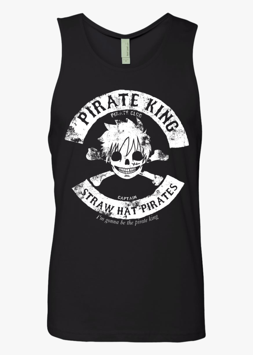 Pirate King Skull Men S Premium Tank Top - Ric Flair Wu Tang Tank Top, HD Png Download