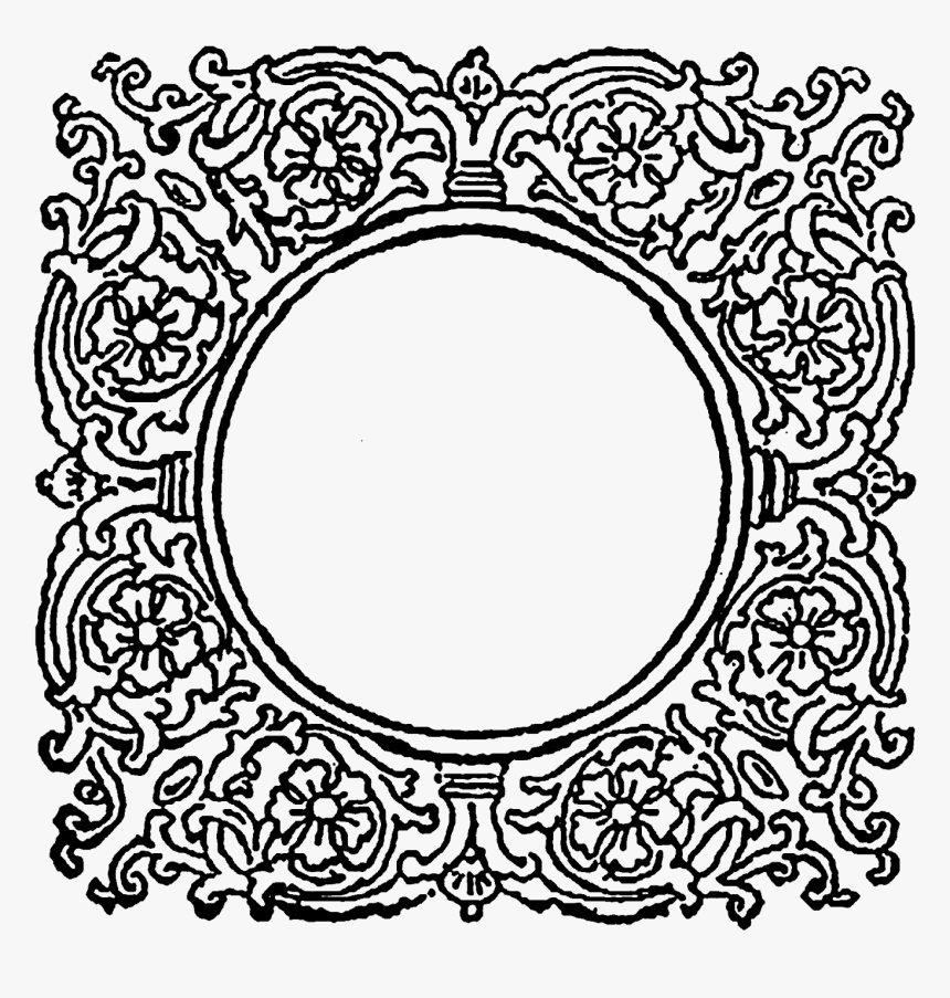Digital Stamp - Picture Frame, HD Png Download