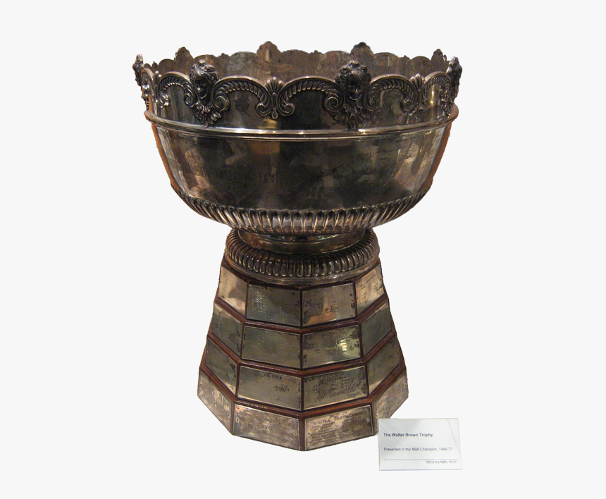 Walter A Brown Trophy - Old Nba Finals Trophy, HD Png Download
