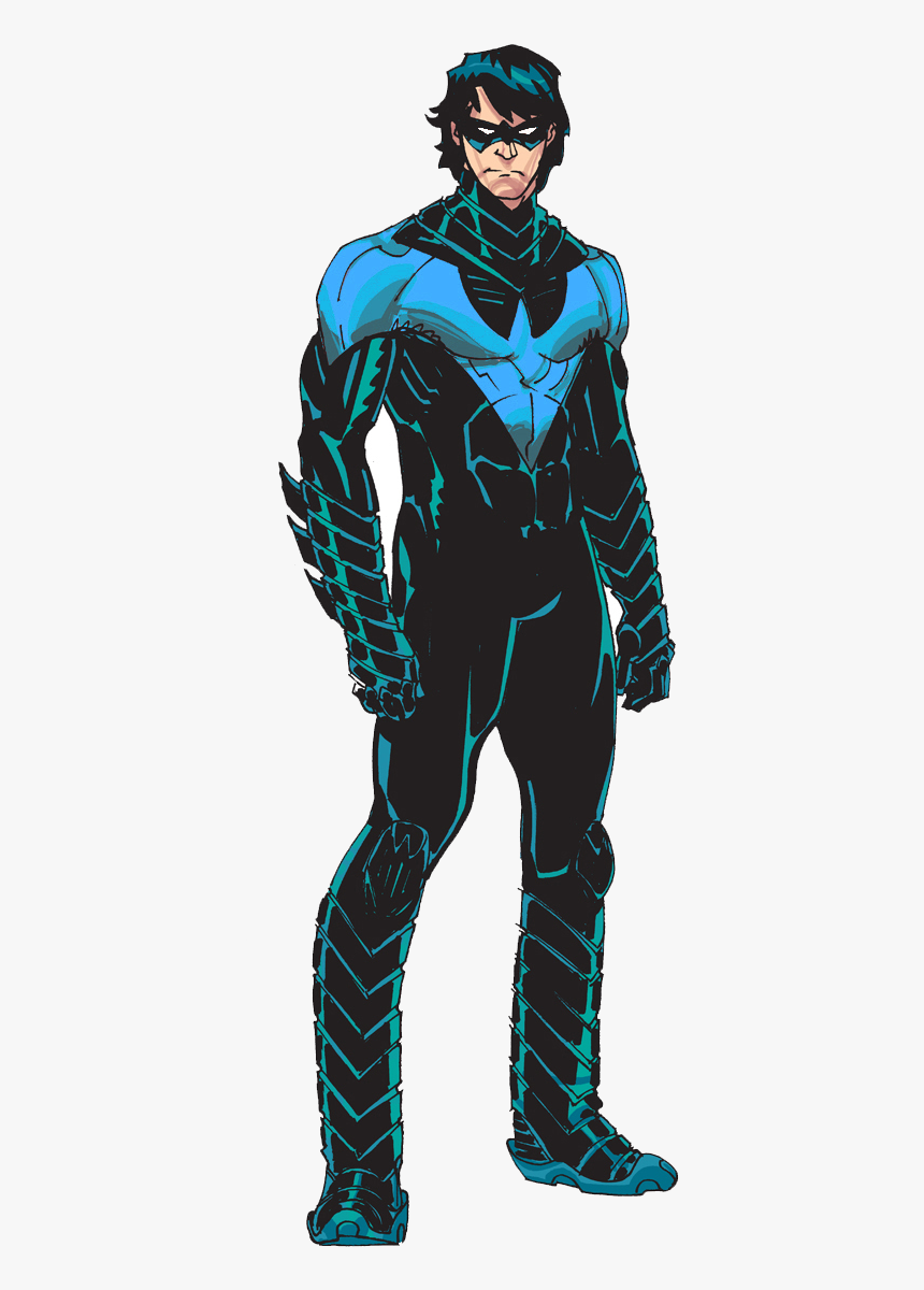 Nightwing Free Png Image - Nightwing New 52 Design, Transparent Png