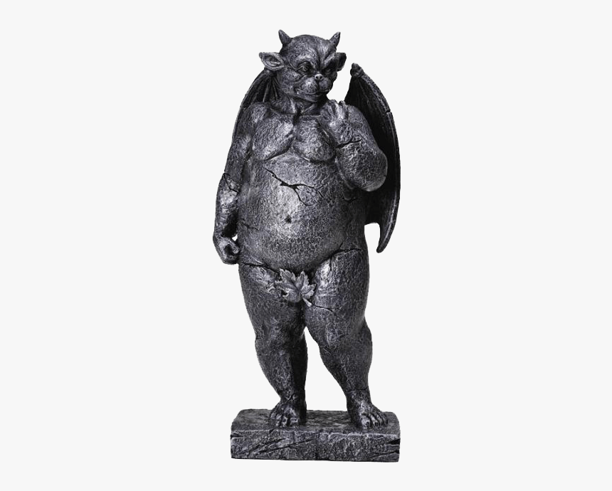 Gargoyle David Statue - Statue, HD Png Download