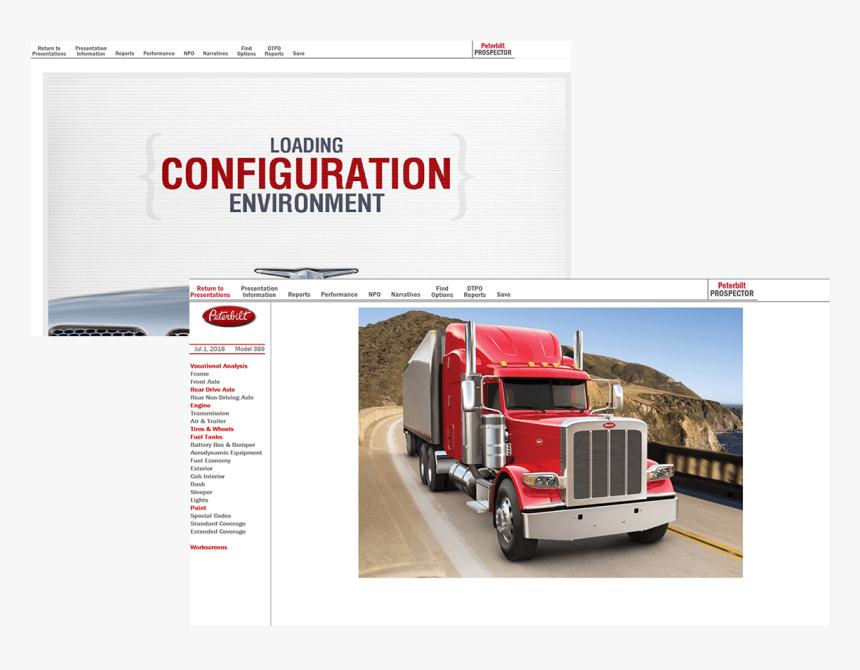 Amg Peterbilt Custom Process - Truck, HD Png Download