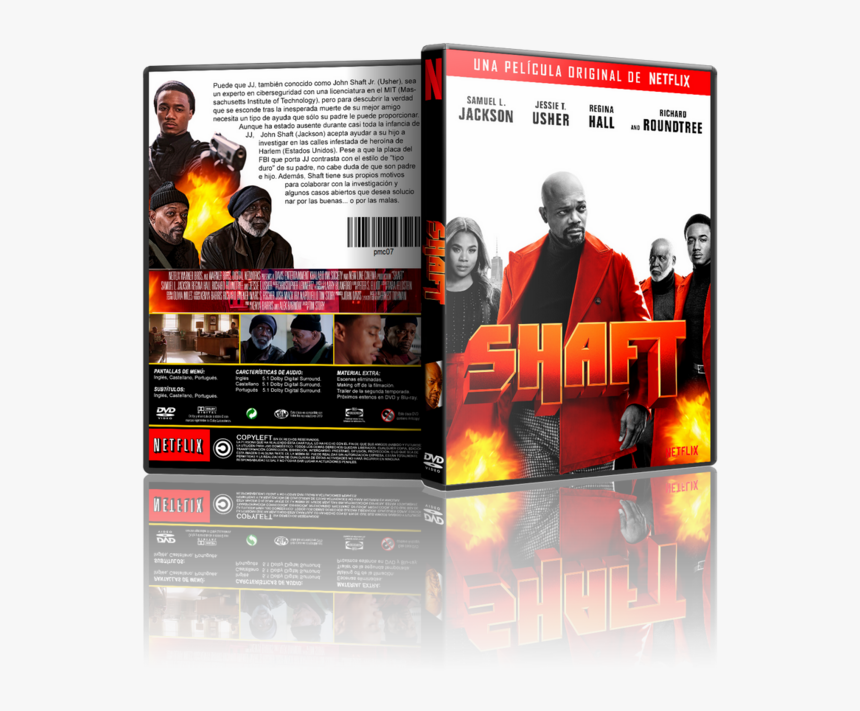 Capa De Dvd Shaft, HD Png Download