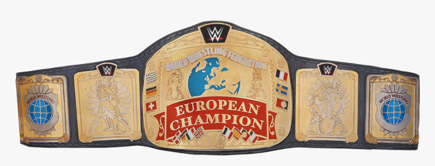 New Wwe European Championship Belt, HD Png Download