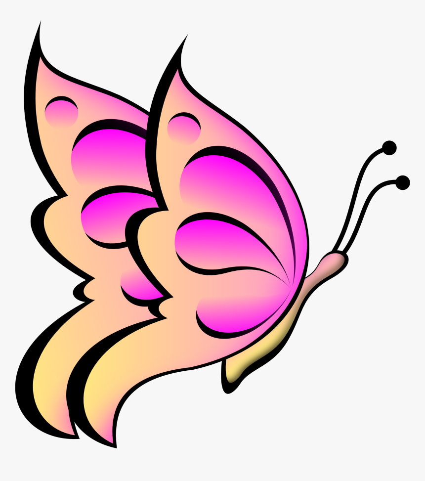 Butterfly Clip Art, HD Png Download
