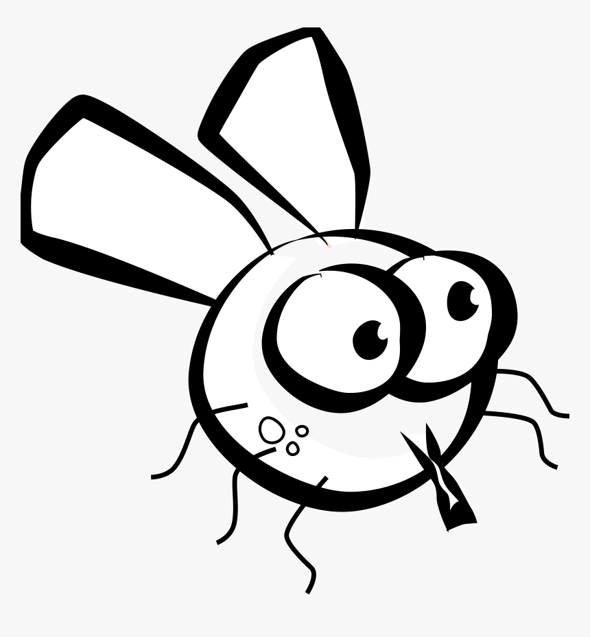 Fly Clipart Black And White Clipart Panda - Fly Clipart Black And White, HD Png Download