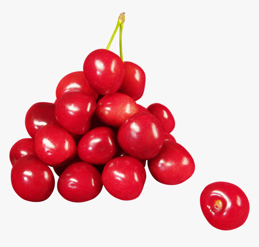 Transparent Cherry Png - Cranberries Fruits On Transparent Background, Png Download