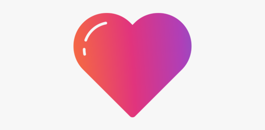 Instagram Clipart Purple - Instagram Like En Png, Transparent Png