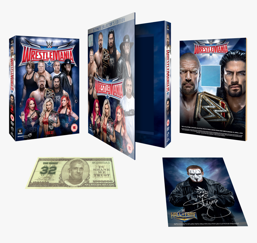 Wwe Wrestlemania Dvd Collectors Edition, HD Png Download