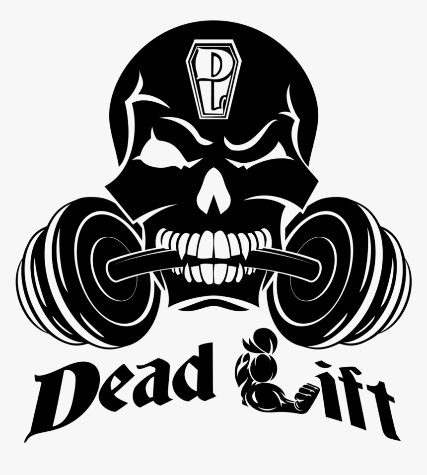 Deadlift Rocks Clothing Skullz - Weight Lifting Logo, HD Png Download