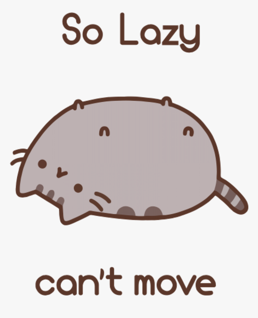 So Lazy Cant Move Cat, HD Png Download