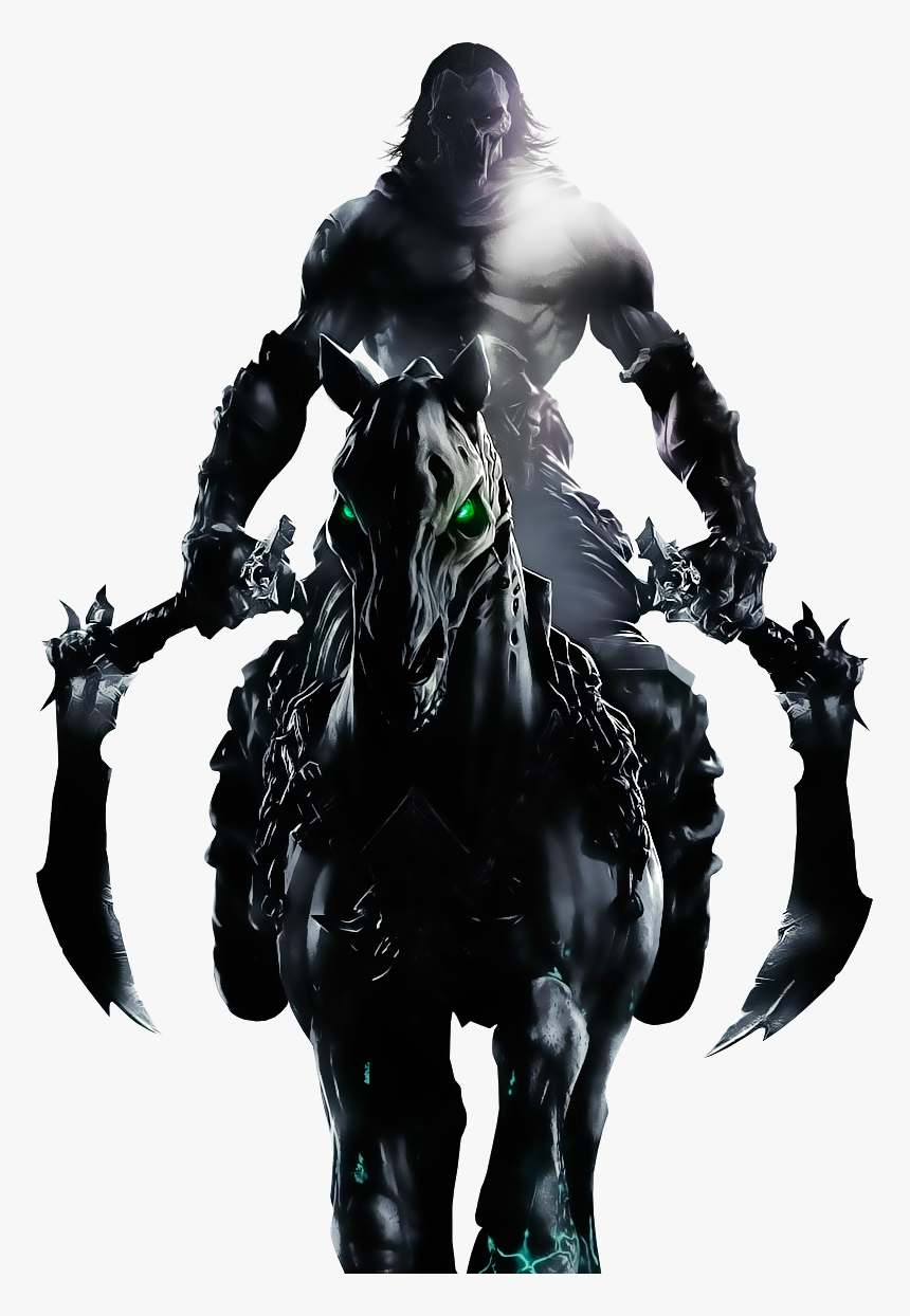 Dark Siders 2 Playing This Right Now - Darksiders Death Png, Transparent Png
