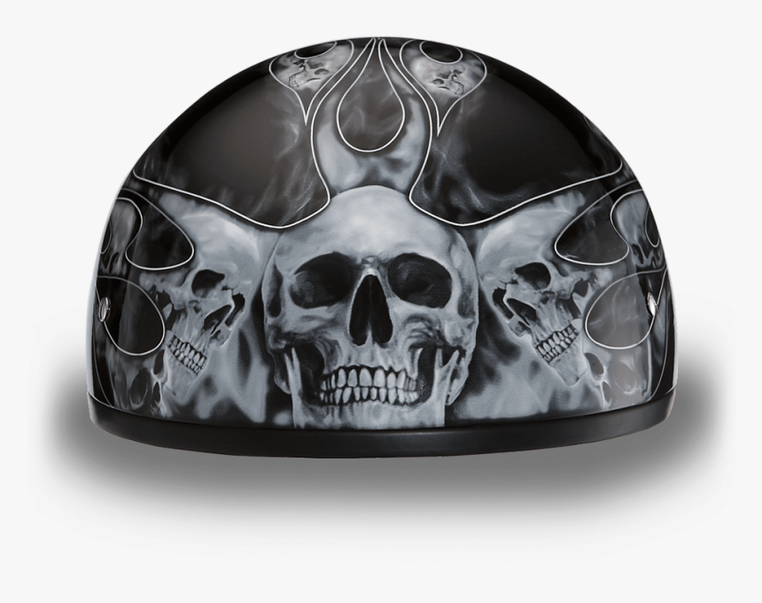 Bikers Helmets With Skulls, HD Png Download