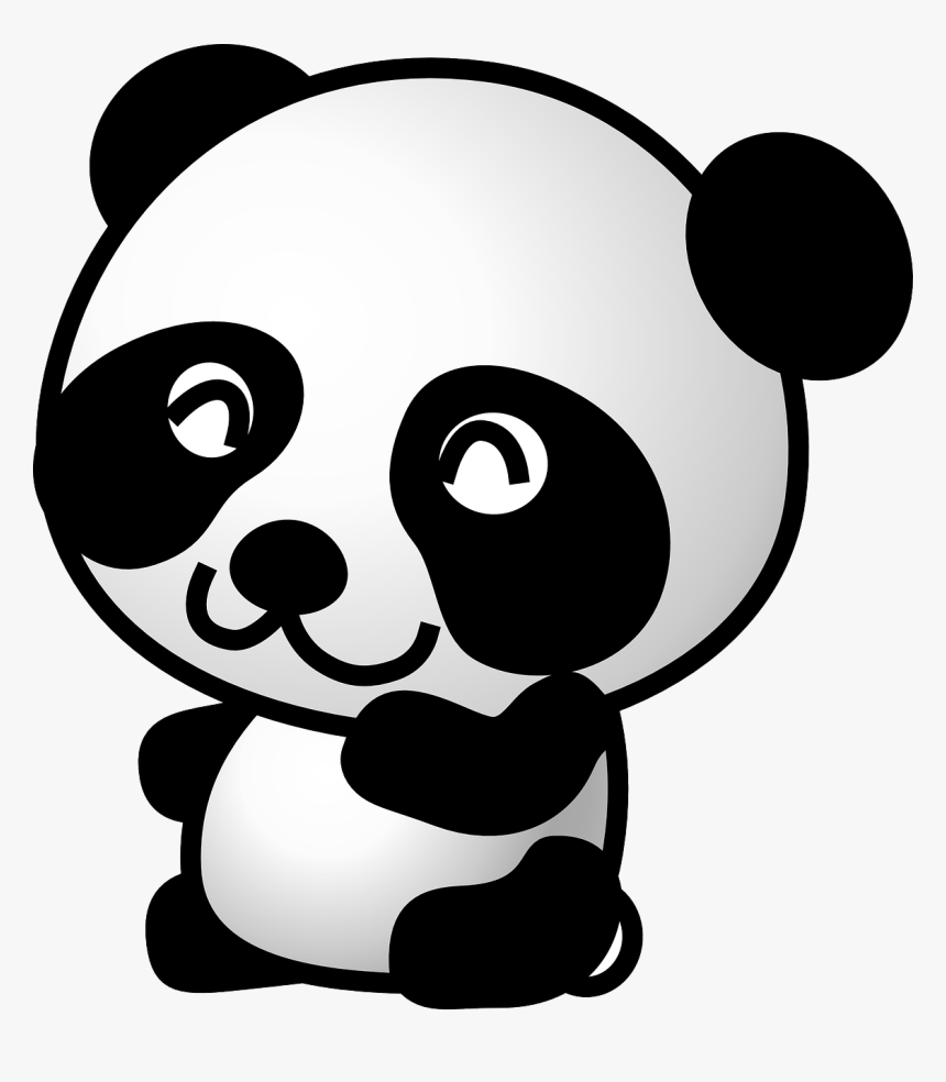 Panda Clipart, HD Png Download