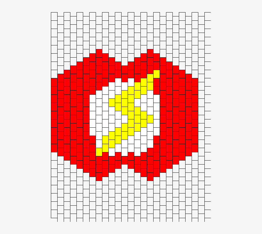 Flash Mask Bead Pattern - Deadmau5 Kandi Mask Patterns, HD Png Download