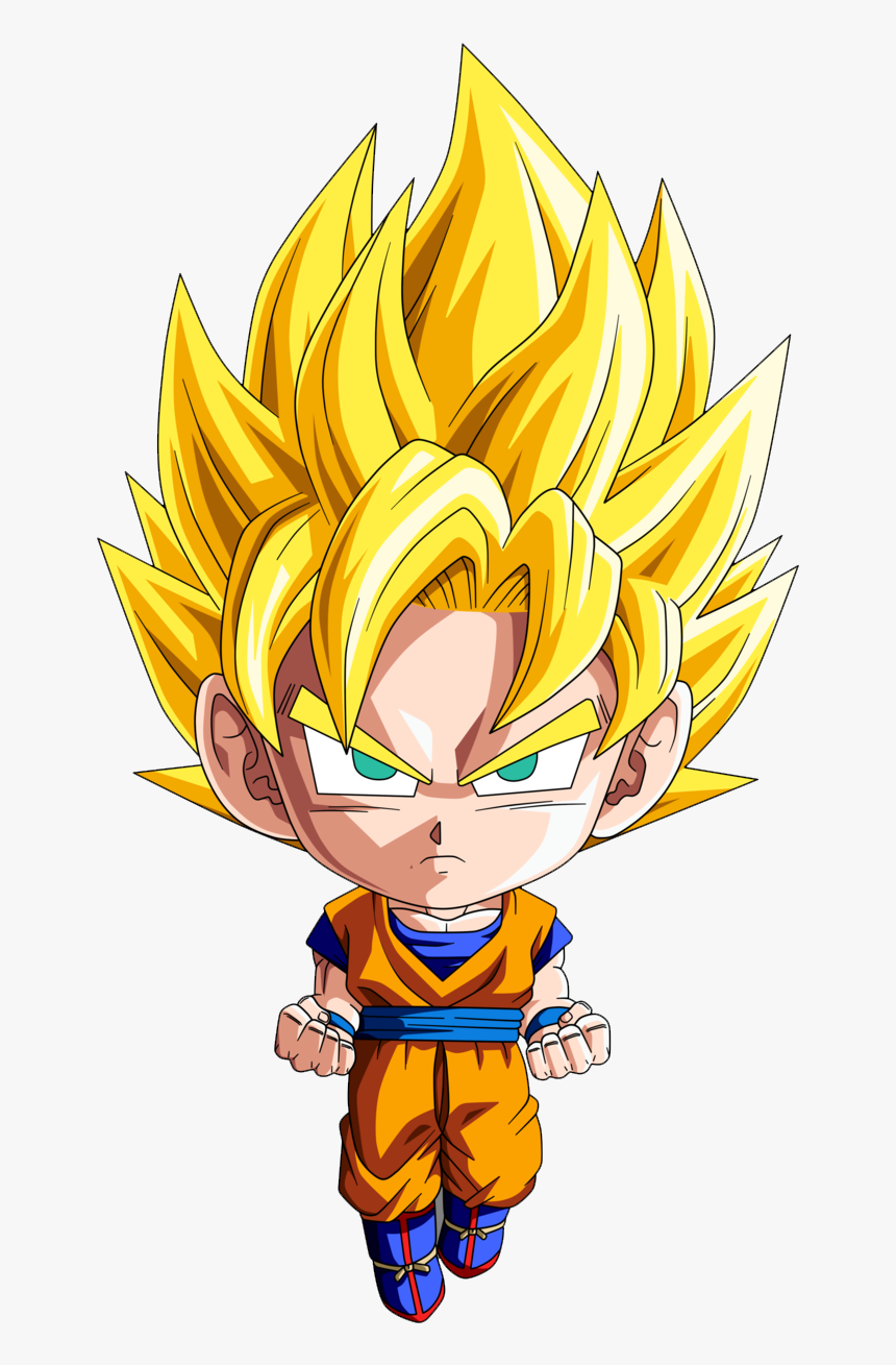 Goku Chibi Super Saiyan, HD Png Download