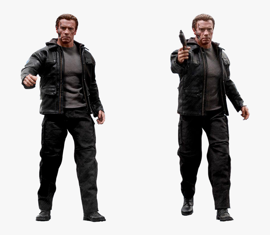 Figure, Terminator, Genisys T-800, Isolated - Arnold Schwarzenegger Terminator Png, Transparent Png