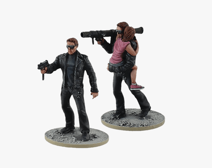 Young Guardian Set From Terminator Genisys The Miniatures - Terminator Miniatures, HD Png Download