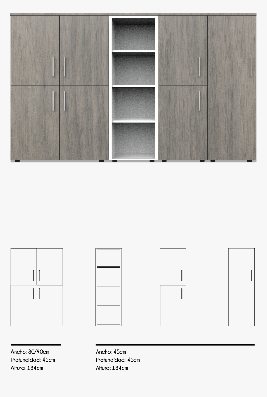 Transparent Modulor Png - Shelf, Png Download