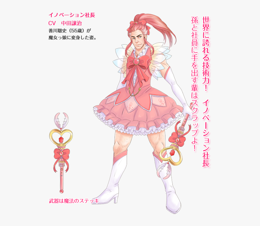 Middle Aged Magical Girl, HD Png Download
