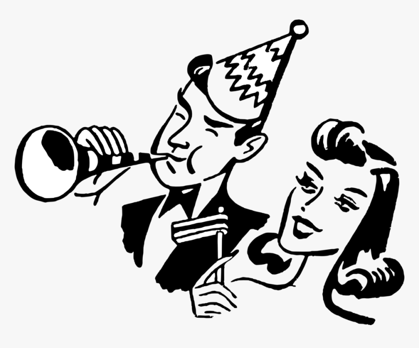 New Years Party Clip Art, HD Png Download