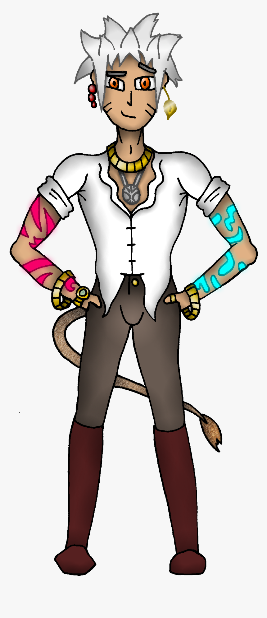 Gilgamesh - Cartoon - Cartoon, HD Png Download