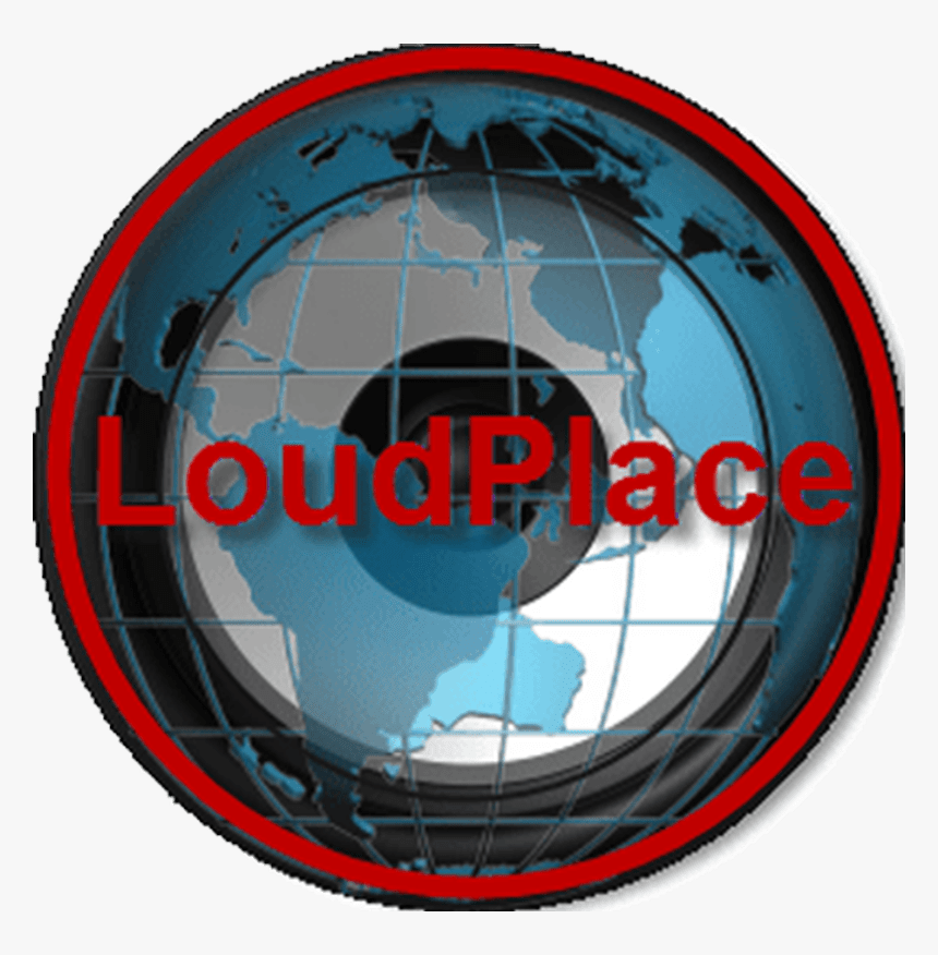 Com Logo Loudplace Logo - Circle, HD Png Download