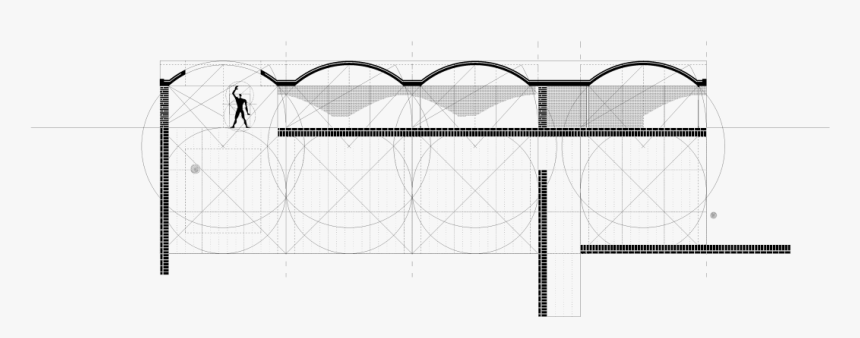 Planta Modulor Iv - Technical Drawing, HD Png Download