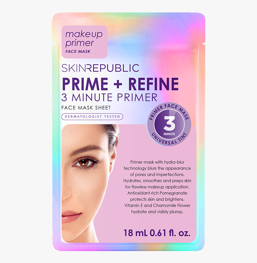 Skin Republic Primer Mask, HD Png Download