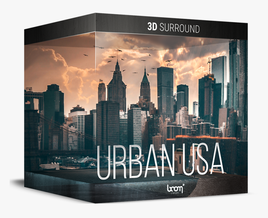 Boom Library Urban Usa 3d Surround Edition, HD Png Download