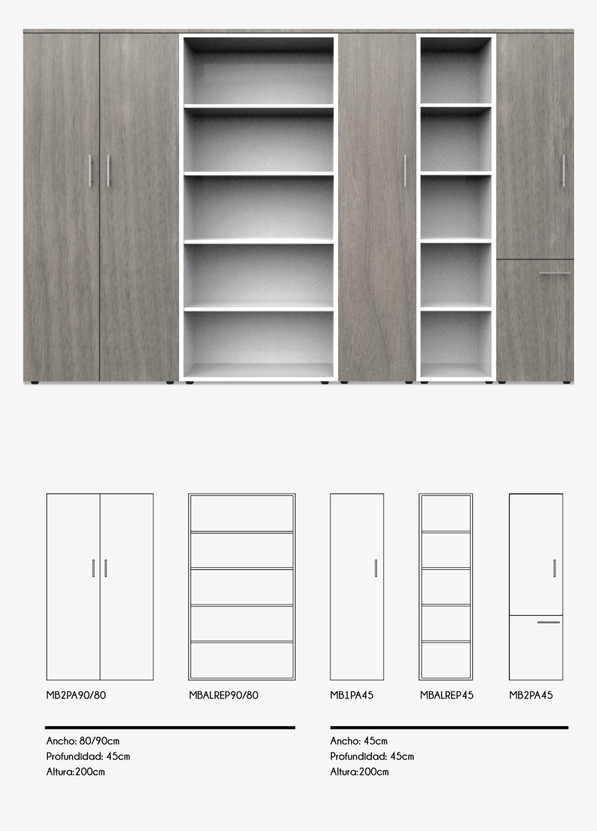 Modulor-06 - Cabinetry, HD Png Download