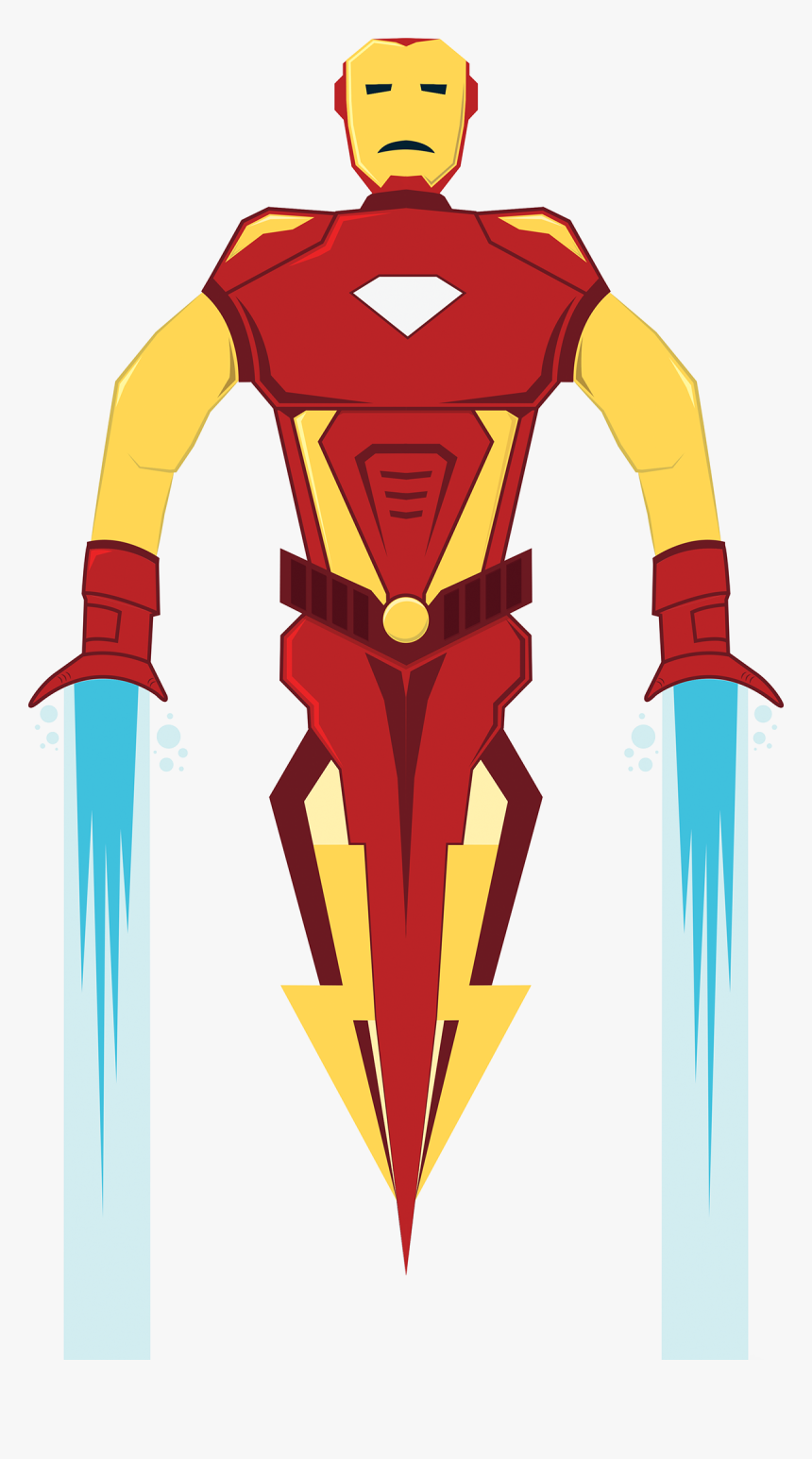Iron Man Illustrator Png, Transparent Png