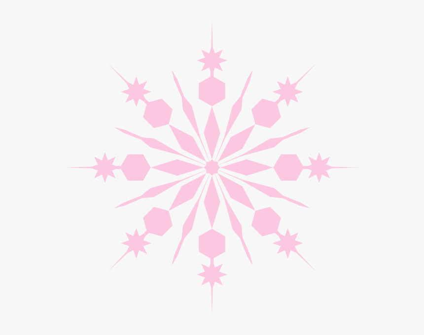 Png Black Snowflake Transparent Background, Png Download