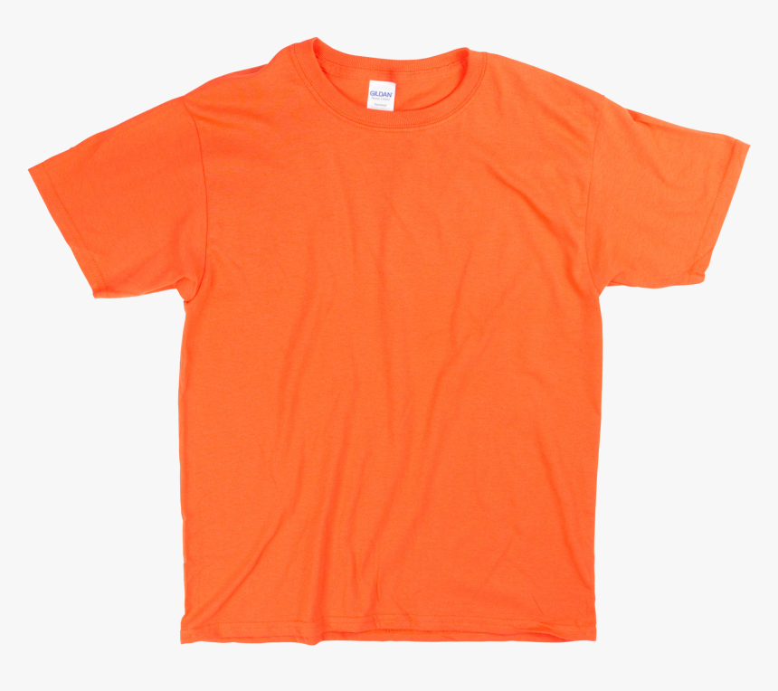 Orange - Gd 5000b - Gildan Orange T Shirt, HD Png Download