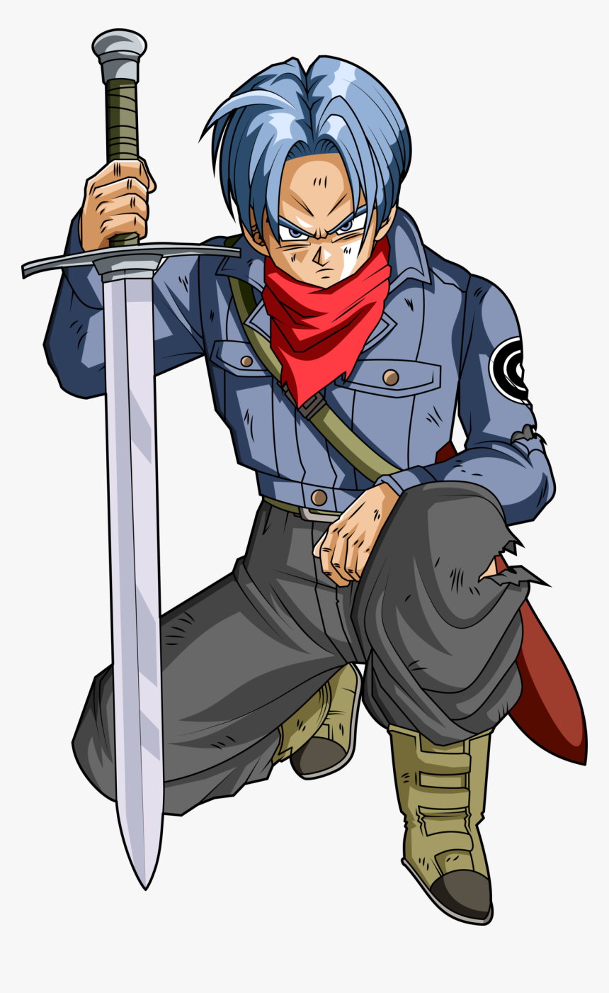 No Caption Provided - Dragon Ball Super Trunks Sword, HD Png Download