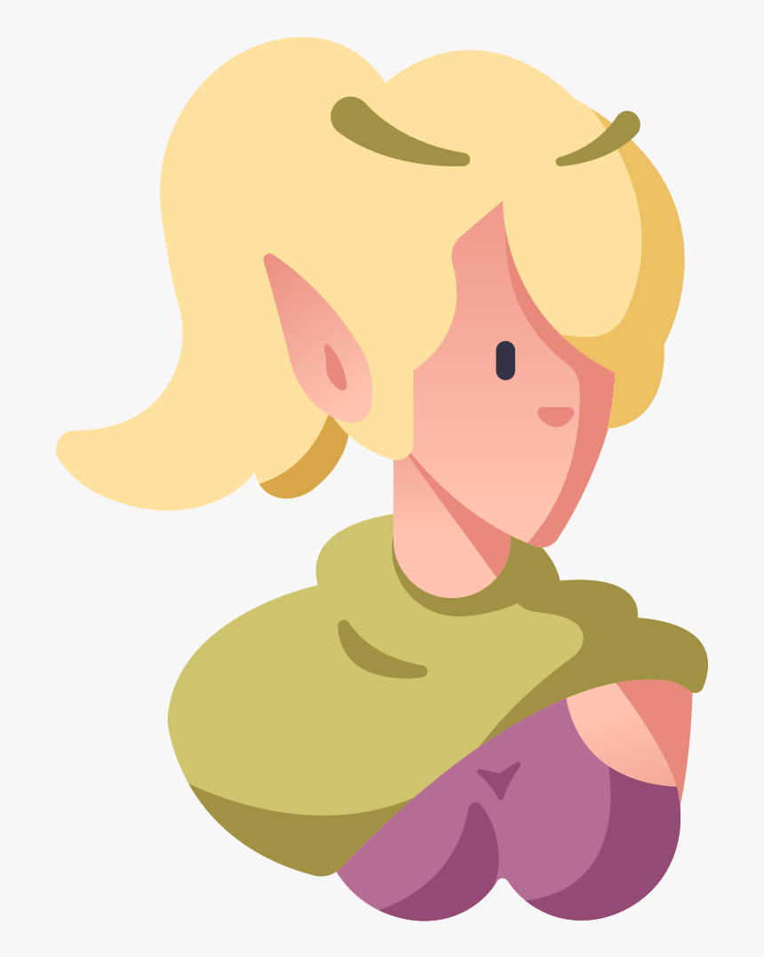 Transparent Earbuds Clipart - Archer Cartoon Fantasy Elf, HD Png Download