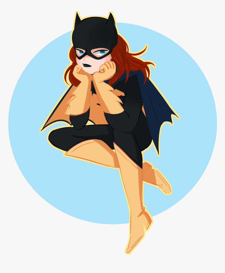 Transparent Batgirl Art, HD Png Download