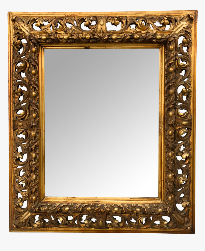 Gold Leaf Mirror 
 Class Lazyload Lazyload Mirage Featured - Mirror, HD Png Download