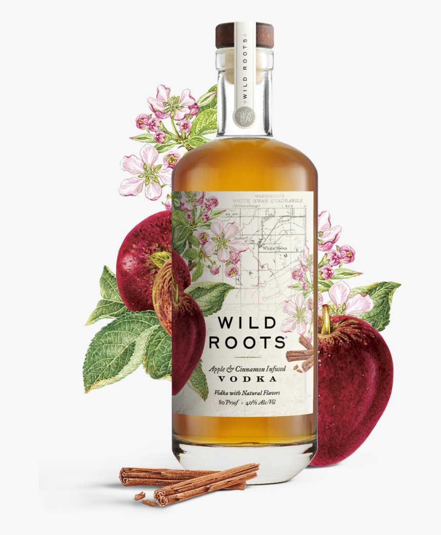Wild Roots Peach Vodka, HD Png Download