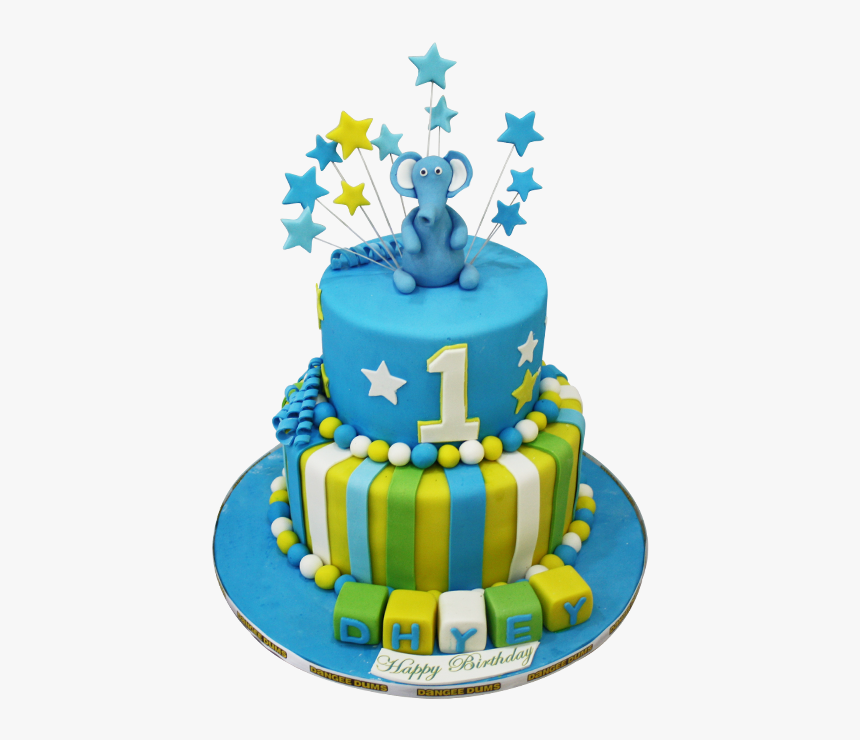 1 Birthday Cake Png Hd, Transparent Png