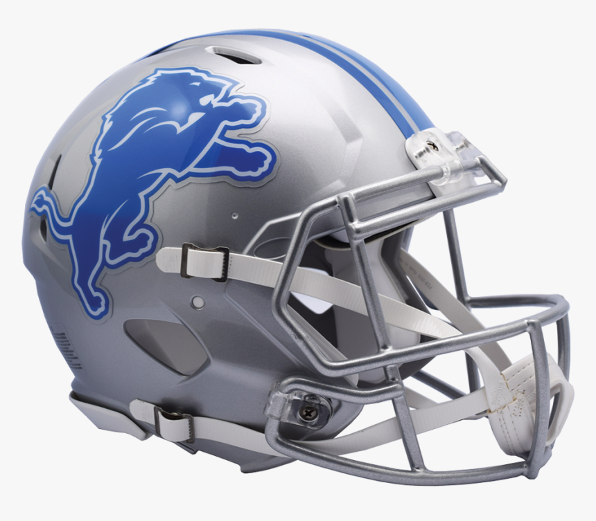 Detroit Lions Speed Authentic Helmet - Detroit Lions Helmet 2018, HD Png Download