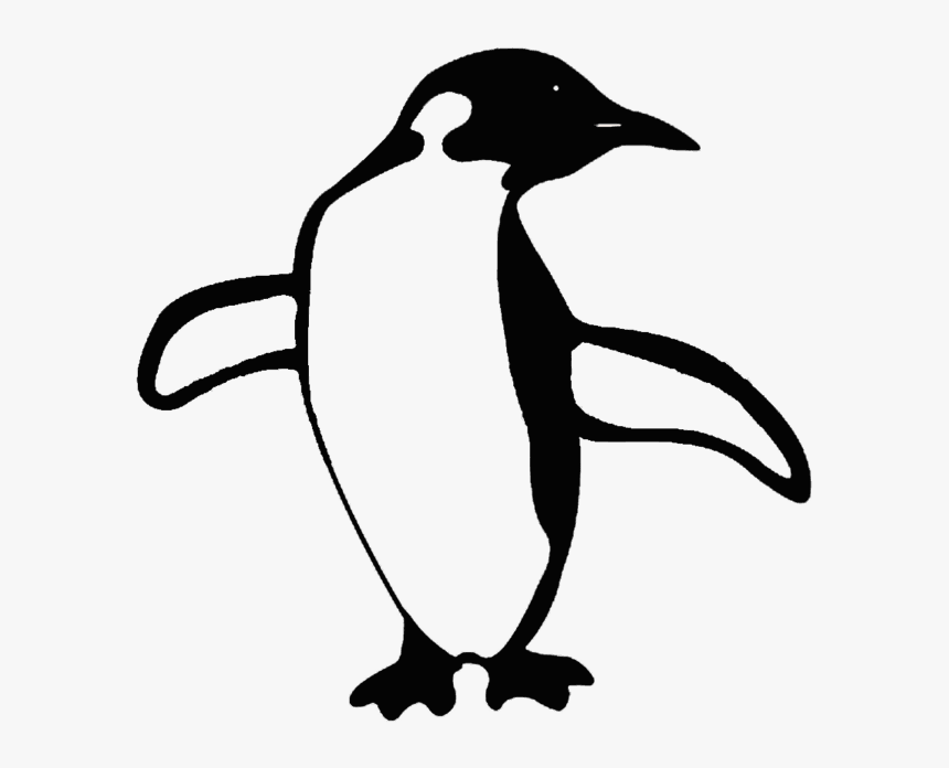 Penguin Illustration Vector Graphics Stock Photography - Transparent Clipart Penguin Silhouette, HD Png Download