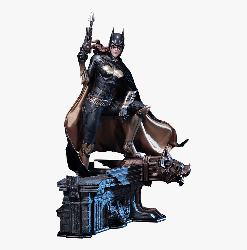 Arkham Knight Batgirl Statue, HD Png Download