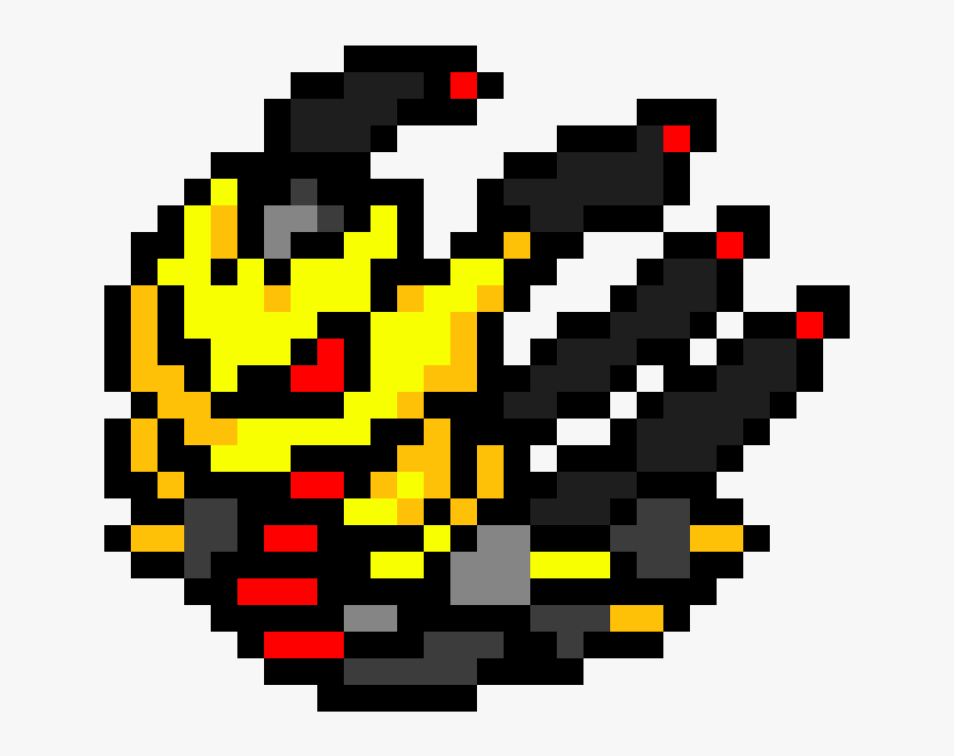 Transparent Giratina Png - Giratina Pixel Art, Png Download