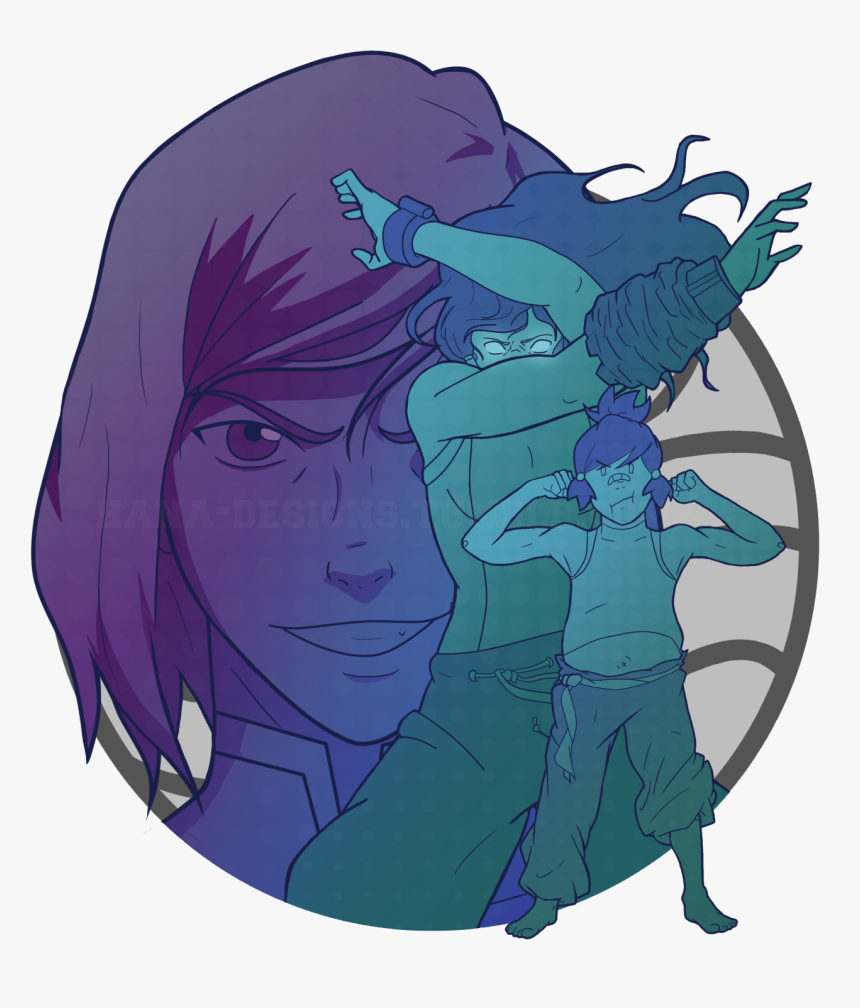 Korra Avatar State Fanart - Avatar State Korra Fanart, HD Png Download