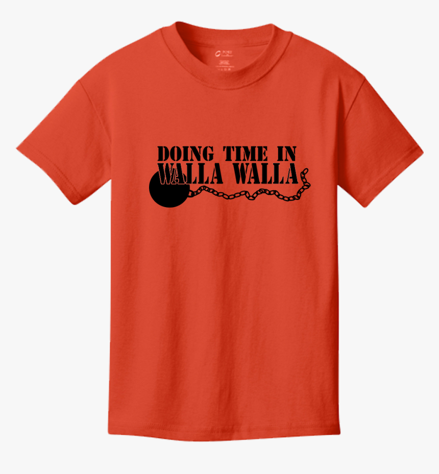 Doing Time Orange Shirt - Gildan Orange T Shirts, HD Png Download