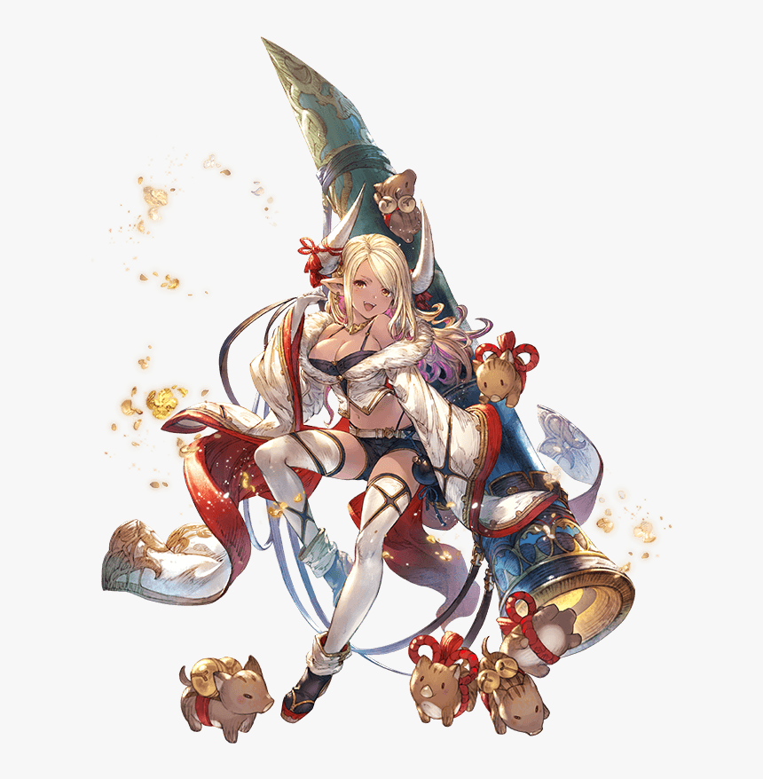Granblue Fantasy Kumbhira With Weapon, HD Png Download