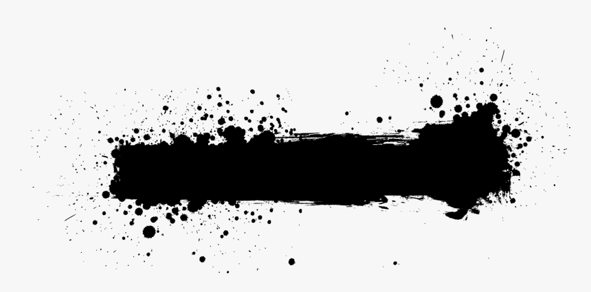 Spray Paint Clipart And Car Paint Gun F - Black Paint Splash Png, Transparent Png