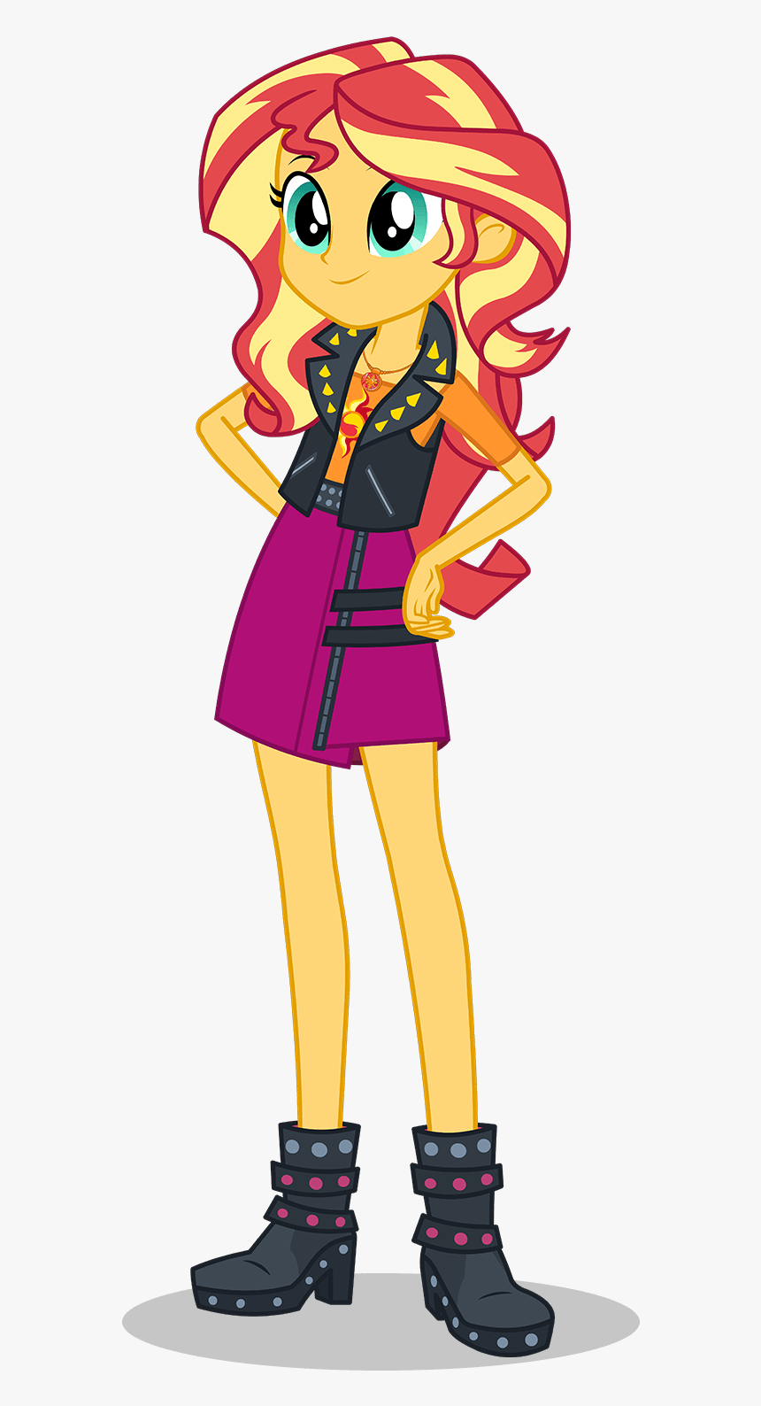 Equestria Girls Digital Series Sunset Shimmer Official - Equestria Girls 2018 Sunset Shimmer, HD Png Download